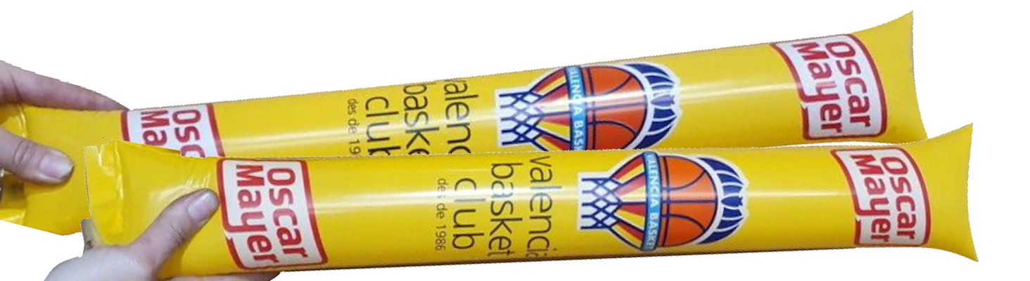 Aplaudidores hinchables, thundersticks