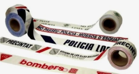 Cintas de balizamiento de Policia y seguridad